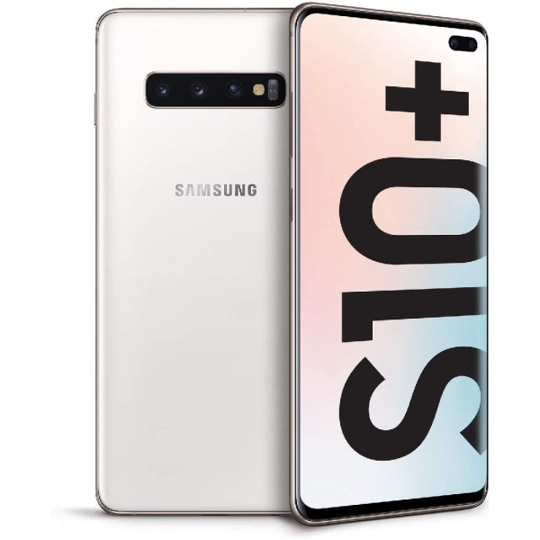 Samsung GALAXY S10+ Plus SM-G975F 512GB (Ohne Simlock) Dual-SIM Ceramic White