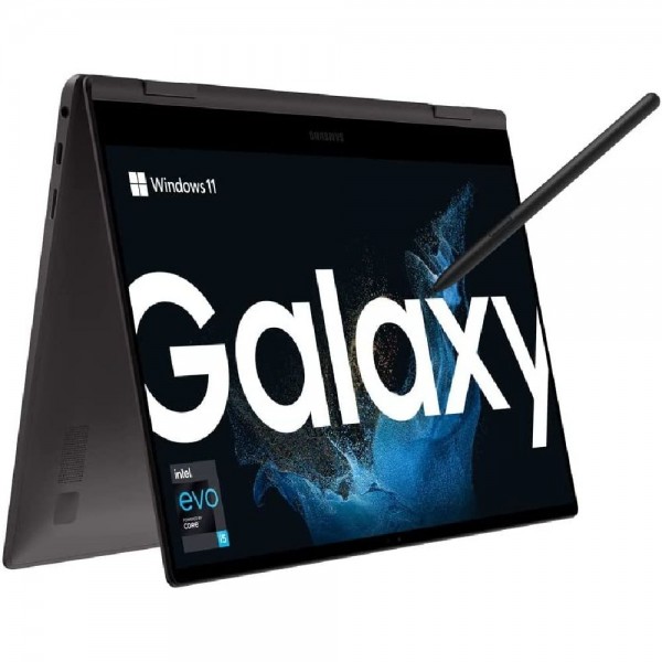 Samsung Galaxy Book2 Pro 360 13,3 Zoll, i5 256GB SSD, 8GB, S Pen, Win11 Graphite