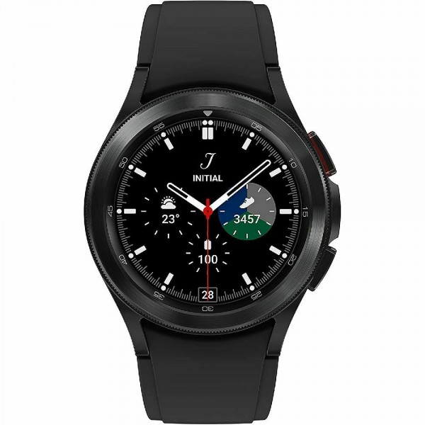 Samsung Galaxy Watch4 Classic WiFi 46 mm (R890F) Schwarz Smartwatch ohne Armband