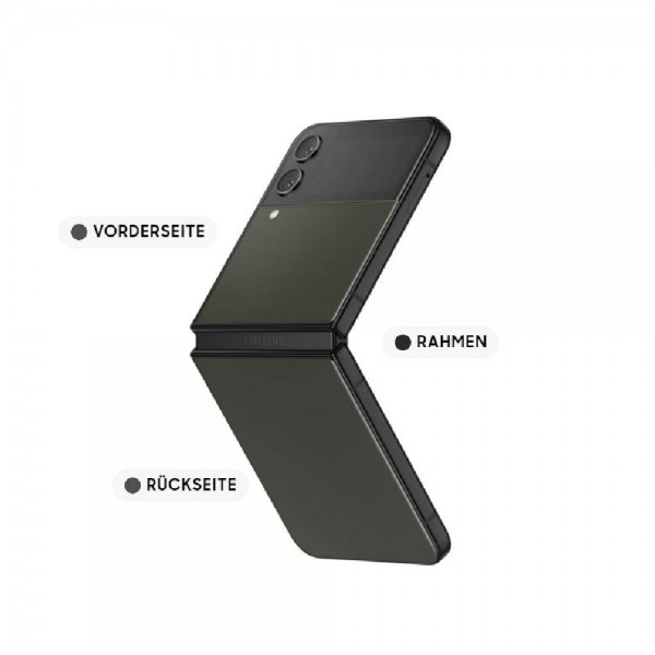 Samsung Galaxy Z Flip 4 Bespoke Edition 256GB SM-F721B Black/Khaki Smartphone
