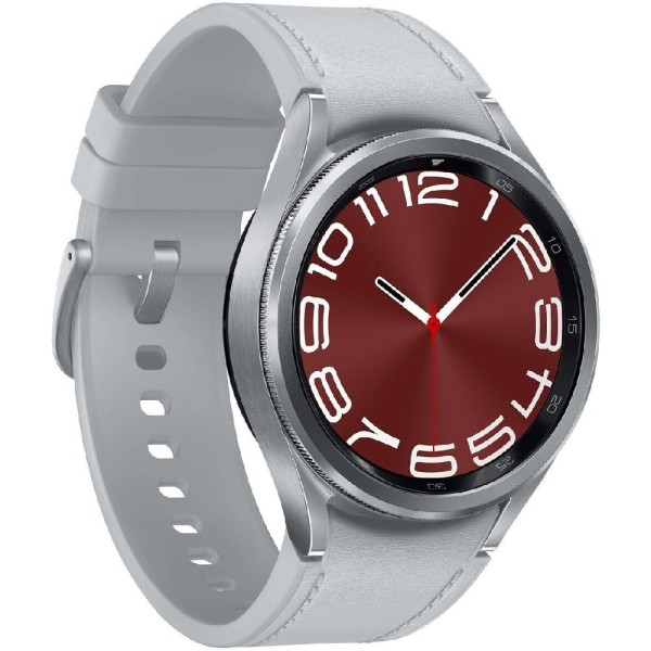 Samsung Galaxy Watch6 Classic LTE 43 mm (SM-R955F) Silber Fitnessuhr Smartwatch