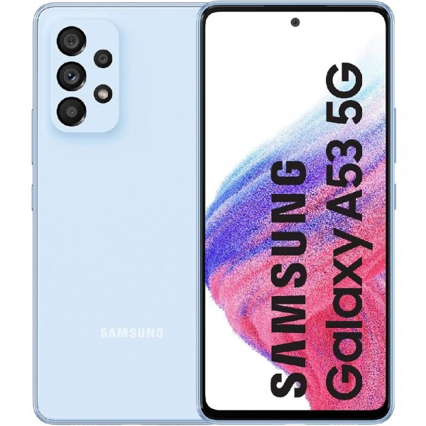 Samsung Galaxy A53 5G 128GB SM-A536 Dual SIM Android 6.5 Zoll Smartphone Blau