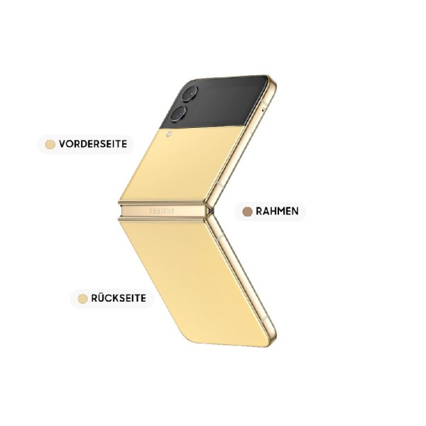 Samsung Galaxy Z Flip 4 Bespoke Edition 256GB SM-F721B Gold/Yellow/Y Smartphone