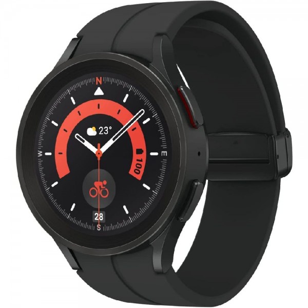 Samsung Galaxy Watch5 Pro (SM-R925) 45mm LTE Smartwatch Black Titanium