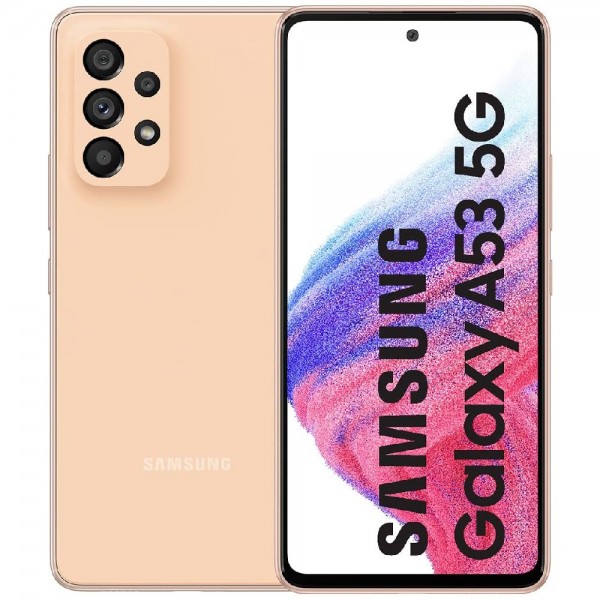 Samsung Galaxy A53 5G SM-A536 (6.5 Zoll) 256GB, Dual SIM, Android, Orange Smartphone
